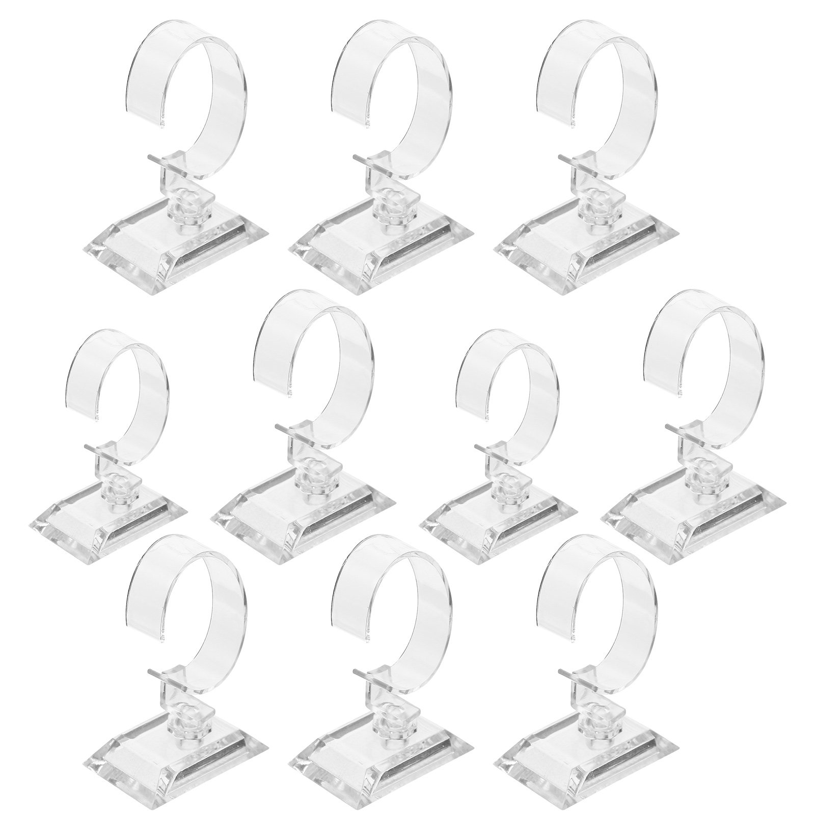 10Pcs Transparent Watch Organi - Jewelry And Watches Inc ulasan dan harga